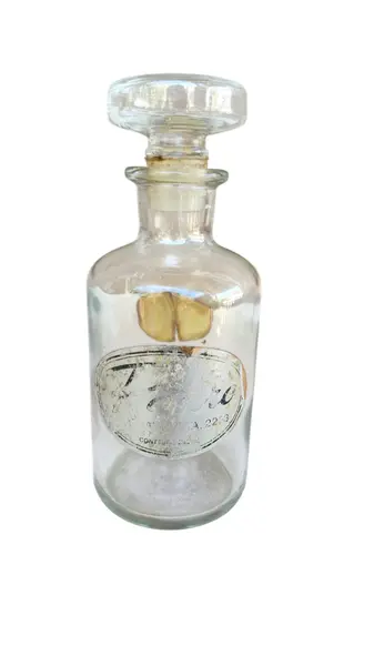 Foto de um(a) Três belos e raros frascos de vidro - perfumeiros, da categoria de Outros colecionáveis. Três raros perfumeiros antigos, medindo 20cm. Mostrado de uma perspectiva diferente. Vendido no marketplace Trésors.