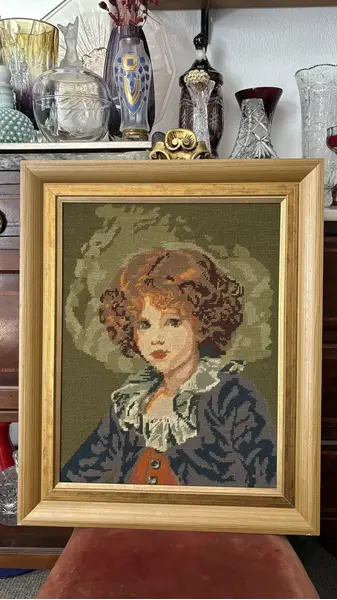 Foto de um(a) Antigo Lindo Quadro Gobelin Tapeçaria Francesa Original, da categoria de Arte têxtil. Antigo quadro gobelin, tapeçaria francesa. Todo feito à mão. Uma beleza!Medidas total com moldura 59x48cm Medidas só da obra... Mostrado de uma perspectiva diferente. Vendido no marketplace Trésors.