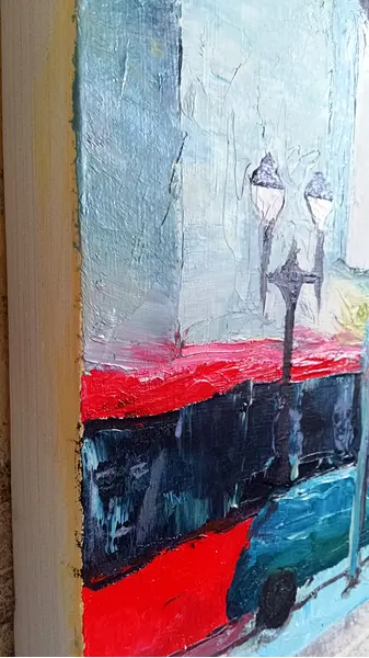 Foto de um(a) Série Curitibalismo: Praça Ozório, da categoria de Pinturas. Curitibalismo (s.m.): Ato de traduzir o cinza (talvez alguma cor), formas e pinceladas sobre o ritmo frio, o tempo nublado,... Mostrado de uma perspectiva diferente. Vendido no marketplace Trésors.