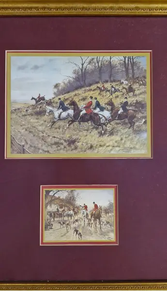 Foto de um(a) Elegante par de quadros no melhor estilo inglês, da categoria de Impressões. Belo e elegante par de quadros de estética clássica e aristocrática, reproduzindo obras do artista George Wright, capturando... Mostrado de uma perspectiva diferente. Vendido no marketplace Trésors.