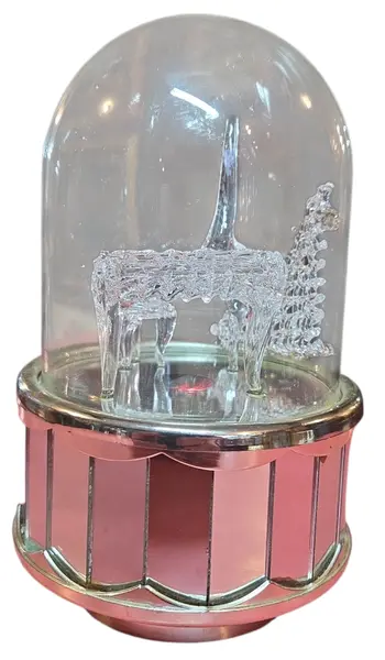 Foto de um(a) Antiga Caixa de Música com Redoma de Vidro e LED, da categoria de Outros formatos de áudio . Esta belíssima caixa de música é uma peça decorativa clássica, perfeita para colecionadores ou para presentear com... Mostrado de uma perspectiva diferente. Vendido no marketplace Trésors.