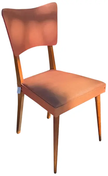 Foto de um(a) Cadeira Pés Palito - Móveis Pedroso, da categoria de Outras cadeiras. Relíquia do design mobiliário paranaense dos anos 50/60. Esta belíssima cadeira traz a autêntica estética Mid-Century Modern... Mostrado de uma perspectiva diferente. Vendido no marketplace Trésors.