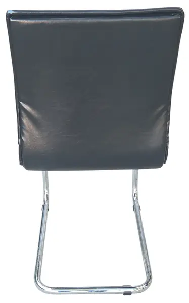 Foto de um(a) Cadeira de Escritório Cesca em Courvin e Base Cromada, da categoria de Outras cadeiras. Com linhas sofisticadas e uma forte inspiração no design moderno clássico, esta cadeira de escritório estilo esteirinha une... Mostrado de uma perspectiva diferente. Vendido no marketplace Trésors.