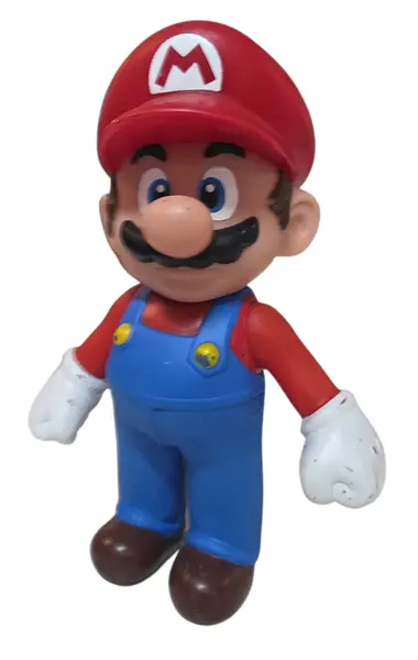 Foto de um(a) Conjunto 4 Figuras Super Mario, da categoria de Figuras de ação. Leve a magia do Reino dos Cogumelos para a sua coleção ou decoração com este excelente lote contendo 4 figuras clássicas da... Mostrado de uma perspectiva diferente. Vendido no marketplace Trésors.