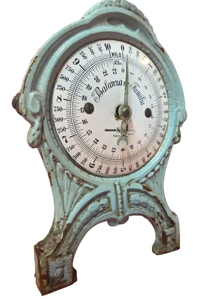 Foto de um(a) Balança Alemã Centenária - Fabrik Marke, da categoria de Colecionáveis. Uma joia da engenharia mecânica alemã do final do século XIX / início do XX. Esta balança centenária ostenta o prestigiado... Mostrado de uma perspectiva diferente. Vendido no marketplace Trésors.