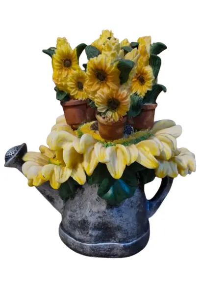 Foto de um(a) Lindo conjunto para patês vintage com 6 espátulas, da categoria de Faqueiros e talheres. Lindo conjunto com 6 espátulas, para patês e geleias, com suporte decorativo em formato de regador. Todos com tema de... Vendido no marketplace Trésors.