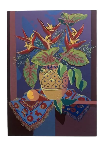 Foto de um(a) Yara Tupynambá - Folhas e Flores - Serigrafia original assinada a mão pela artista, da categoria de Serigrafia. Yara Tupynambá - Folhas e Flores - Serigrafia original assinada a mão pela artista, medindo 70 x 50 cm, sem molduraYara... Vendido no marketplace Trésors.