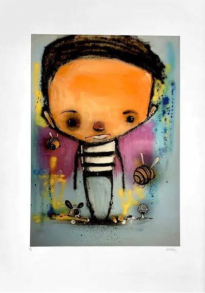 Foto de um(a) Menino Décio (100 x 70 cm) - Andy Hope, da categoria de Serigrafia. Serigrafia original póstuma do artista Andy Hope. Dimensões: Altura: 100 cm Largura: 70 cm Breve biografia do artista:... Vendido no marketplace Trésors.