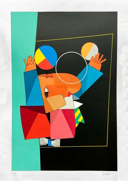 Foto de um(a) EQUILIBRISTA ARCOS (70 X 50 CM) - Inos Corradin, da categoria de Serigrafia. Serigrafia original póstuma do artista Inos Corradin. Dimensões: Altura: 70 cm Largura: 50 cm Breve biografia do artista:... Vendido no marketplace Trésors.