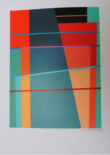 Foto de um(a) Varal de Vitória 70 x 50 cm - Paulo Calazans, da categoria de Serigrafia. Serigrafia original póstuma do artista Paulo Calazans. Dimensões: Altura: 70 cm Largura: 50 cm Breve biografia do artista:... Vendido no marketplace Trésors.