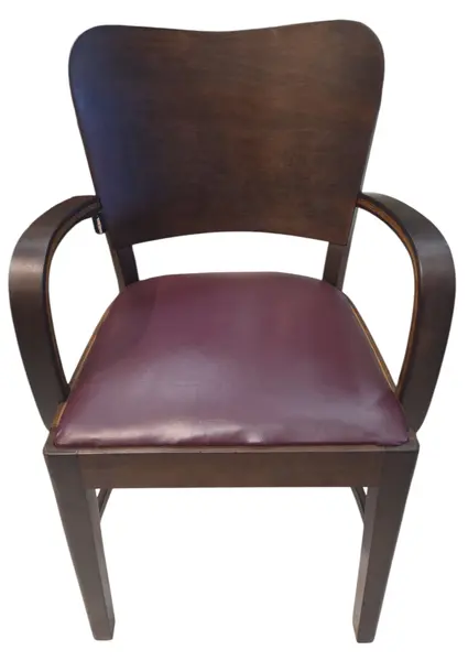 Foto de um(a) Cadeira Cimo em Imbuia, da categoria de Outras cadeiras . Relíquia do Design Brasileiro: Cadeira Móveis Cimo Encante seu ambiente com uma peça autêntica da história do mobiliário... Mostrado de uma perspectiva diferente. Vendido no marketplace Trésors.