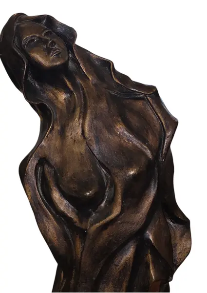 Foto de um(a) Escultura Cristina Loyola, da categoria de Escultura. Escultura Cristina Loyola Resina italiana. Mostrado de uma perspectiva diferente. Vendido no marketplace Trésors.