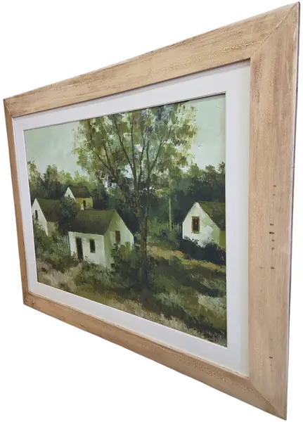 Foto de um(a) Quadro Pintura a Óleo Paisagem Rural de Fernando Ikoma – Assinado, da categoria de Pinturas. Bela e expressiva obra de arte do renomado artista paranaense Fernando Ikoma, conhecido tanto por sua trajetória marcante... Mostrado de uma perspectiva diferente. Vendido no marketplace Trésors.