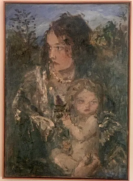 Foto de um(a) Aurel Naray (Budapeste, 1883-1949) Madona com filho OST, da categoria de Pinturas. Aurel Naray (Budapeste, 1883-1949), Madona com filho, OST, 70A X 50L, CIE, obra recém limpa, chassis cavilhado original,... Vendido no marketplace Trésors.