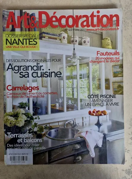 Foto de um(a) Coleção de raras revistas francesas Art & Décoration, da categoria de Revistas. Coleção da revista francesa de design de interiores "Art & Décoration". Publicação especializada em decoração, arquitetura... Mostrado de uma perspectiva diferente. Vendido no marketplace Trésors.