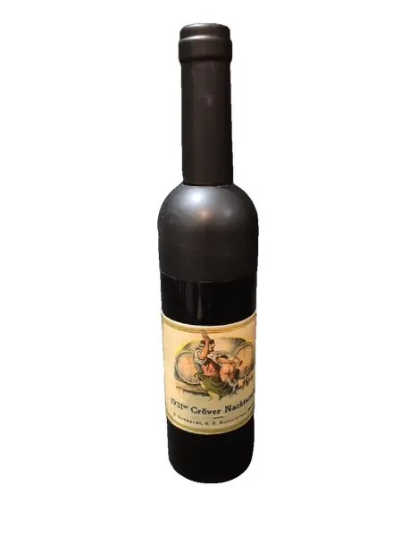 Foto de um(a) Abridor Italiano de Vinhos anos 2000, da categoria de Abridores de garrafas. Abridor decorativo para rolha em forma de garrafa de vinho, em metal e acrílico fosco, década de 2000, procedência italiana.... Vendido no marketplace Trésors.