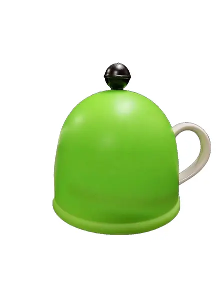 Foto de um(a) Bule em Porcelana Branca com Redoma Térmica, Década de 1980, da categoria de Bules. Bule em porcelana branca com redoma térmica em poliestireno na cor verde limão, moldado e revestido com manta térmica,... Vendido no marketplace Trésors.