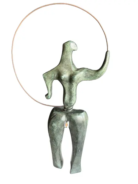 Foto de um(a) Escultura “Mulheres Nuas” - Cesarotti, da categoria de Escultura. Arte Moderna - Linda e clássica escultura das “mulheres nuas” de Cesarotti - 2001. Vendido no marketplace Trésors.