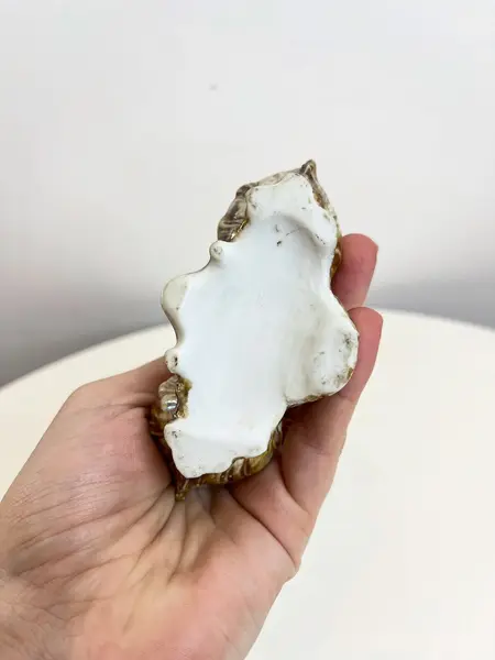 Foto de um(a) ​Delicado e raro paliteiro alemão Art Nouveau, da categoria de Paliteiros. Delicado e raro paliteiro alemão Art Nouveau, do séc XIX, em porcelana policromada, representando Cena de Arcanjo Sobre... Mostrado de uma perspectiva diferente. Vendido no marketplace Trésors.