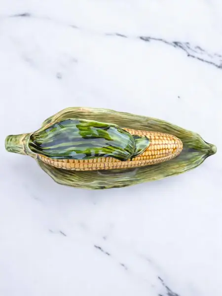 Foto de um(a) Sarreguemines Caixa Em Formato De Milho Em Faiança Francesa., da categoria de Cestos e Caixas. Caixa em majólica Sarreguemines no formato de milho A Sarreguemines, fundada na França em 1790, deixou uma marca... Mostrado de uma perspectiva diferente. Vendido no marketplace Trésors.