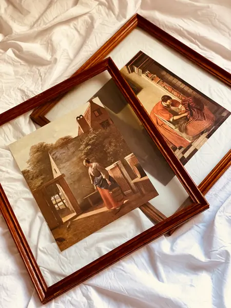 Foto de um(a) Conjunto com 6 Quadros – Inspiração nos Mestres Holandeses do Século XVII, da categoria de Impressões. Conjunto com 6 Quadros Vintage – Inspiração nos Mestres Holandeses do Século XVII Belíssimo conjunto composto por seis... Mostrado de uma perspectiva diferente. Vendido no marketplace Trésors.