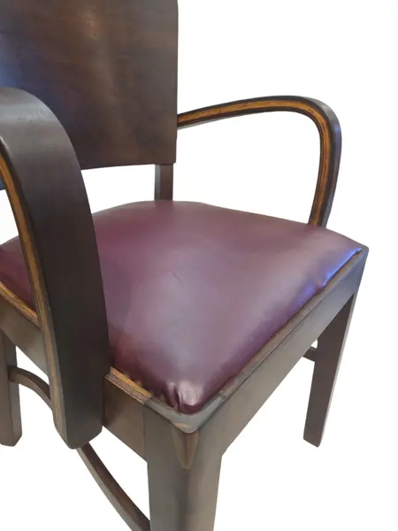 Foto de um(a) Cadeira Cimo em Imbuia, da categoria de Outras cadeiras . Relíquia do Design Brasileiro: Cadeira Móveis Cimo Encante seu ambiente com uma peça autêntica da história do mobiliário... Mostrado de uma perspectiva diferente. Vendido no marketplace Trésors.