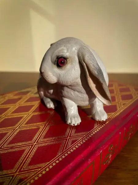 Foto de um(a) Antigo Raro Paliteiro De Coleção Coelho Em Biscuit Alemão, da categoria de Paliteiros. Antigo paliteiro de coleção no formato de coelho. Peça totalmente artística, moldado à mão em biscuit alemão com os olhos de... Mostrado de uma perspectiva diferente. Vendido no marketplace Trésors.