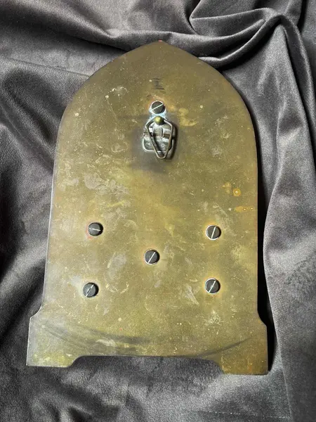 Foto de um(a) Arte Sacra Antigo Raro Cristo Crucifixo Pedra Ônix E Prata, da categoria de Objetos religiosos e espirituais. Antigo e excepcional crucifixo de parede com base em pedra ônix e metais nobres, bronze no fundo e imagens em prata. Peça... Mostrado de uma perspectiva diferente. Vendido no marketplace Trésors.