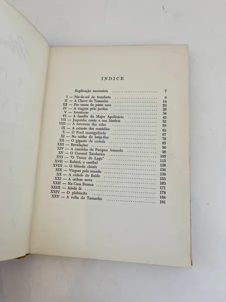 Foto de um(a) ​ Livro capa dura A Chave do Tamanho - Monteiro Lobato 1957, da categoria de Livros. Livro capa dura A Chave do Tamanho, de Monteiro Lobato, de 1957. Marcas do tempo e uso como nas fotos. Ilustrado. 193... Mostrado de uma perspectiva diferente. Vendido no marketplace Trésors.