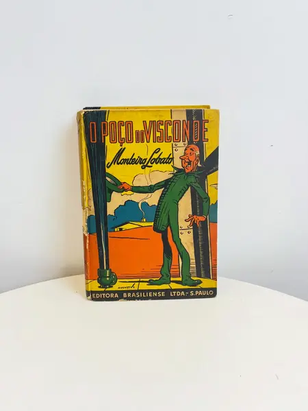 Foto de um(a) ​Livro capa dura O Poço do Visconde - Monteiro Lobato 1957, da categoria de Livros. Livro capa dura O Poço do Visconde, de Monteiro Lobato, de 1957. Marcas do tempo e uso como nas fotos, incluindo a capa... Mostrado de uma perspectiva diferente. Vendido no marketplace Trésors.