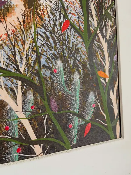 Foto de um(a) Pintura Naif em óleo sobre tela “Retirantes” 1992, da categoria de Pinturas. Esse quadro é simplesmente amor à primeira vista! Pintura em óleo sobre tela, assinado e datado de 1992, intitulada... Mostrado de uma perspectiva diferente. Vendido no marketplace Trésors.
