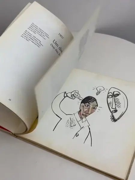 Foto de um(a) Livro "Pablo, Mon Amour!" - Editora O Globo 1987, da categoria de Livros. Livro capa dura em português, de 1987. O livro é “uma homenagem de caricaturista ao maior artista do século e foi realizado... Mostrado de uma perspectiva diferente. Vendido no marketplace Trésors.