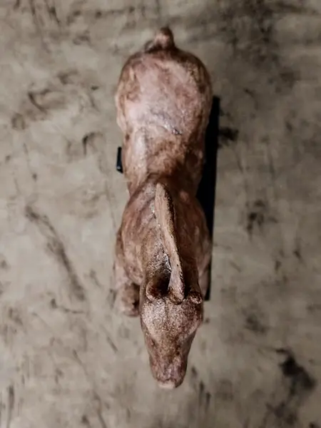 Foto de um(a) Escultura Equina Fragmentada, da categoria de Escultura. Escultura equina fragmentada: técnica mista com pátina terracota envelhecida e base em ferro ebanizada. Peca única pelo... Mostrado de uma perspectiva diferente. Vendido no marketplace Trésors.