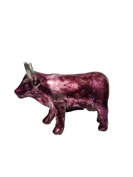 Foto de um(a) Cofrinho Vaca, Década de 1990, da categoria de Outros colecionáveis. Mais um item colecionável para os apreciadores de mucca, vache ou cow. Essa é um cofrinho de porcelana na cor rosa metálico.... Vendido no marketplace Trésors.