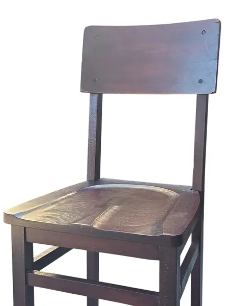 Foto de um(a) Par de Cadeiras de 1948 em Imbuia Maciça com Assento Anatômico, da categoria de Outras cadeiras. Autêntico e robusto par de cadeiras de meados do século XX, datado especificamente do ano de 1948. Confeccionadas em imbuia... Mostrado de uma perspectiva diferente. Vendido no marketplace Trésors.