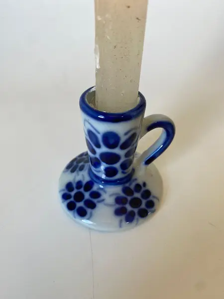 Foto de um(a) Palmatória monte Sião, da categoria de Castiçais. Palmatória Monte Sião 7,5 cm altura:. Mostrado de uma perspectiva diferente. Vendido no marketplace Trésors.