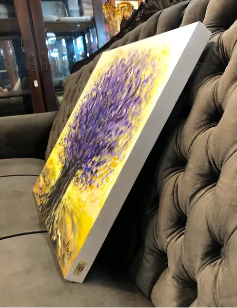 Foto de um(a) Andrea Prezutti - Portais, da categoria de Pinturas. Óleo sobre tela da grande artista paranaense Andrea Prezutti. Sem moldura. Mostrado de uma perspectiva diferente. Vendido no marketplace Trésors.