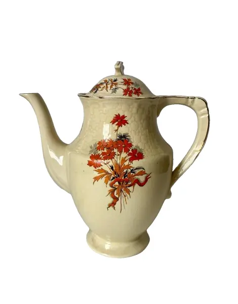 Foto de um(a) Bule em faiança inglesa J&G Meakin, da categoria de Bules. Bule em faiança inglesa, J & G Meakin. 22cm altura. Vendido no marketplace Trésors.
