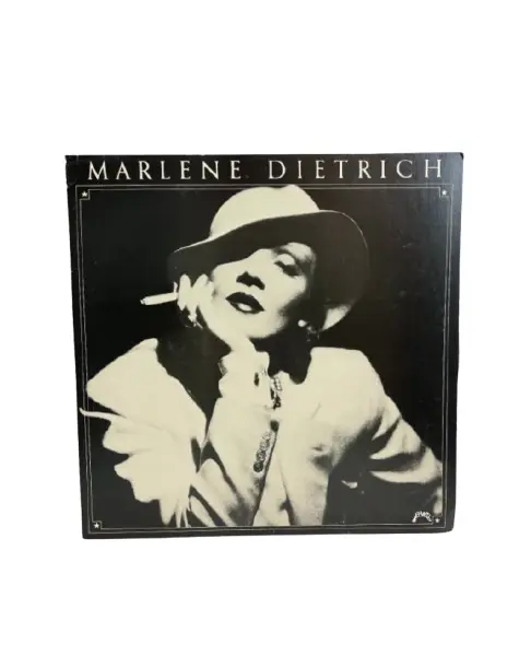 Foto de um(a) ​LP de 1979, Marlene Dietrich, da categoria de LPs ou Discos de Vinil . LP de 1979, Marlene Dietrich. Capa com leves avarias e disco em perfeito estado. Vendido no marketplace Trésors.