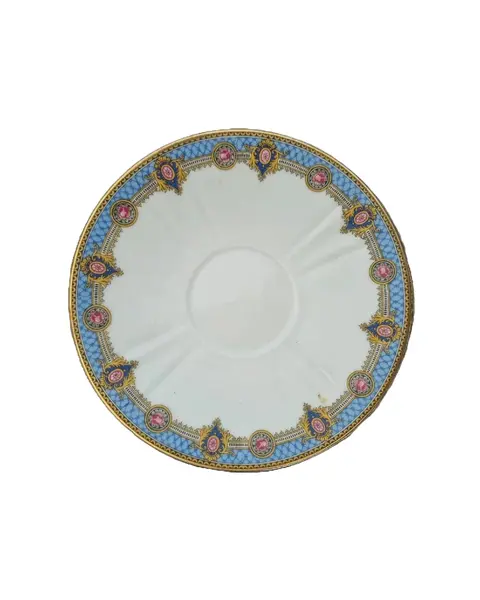 Foto de um(a) Pratinho para xícara em porcelana francesa Limoges, da categoria de Pratos. #PREÇO UNITÁRIO# Pratinho para xícara em porcelana francesa Limoges D.R.B(DESCOTTE REBOISSON BARRANGER) A história da... Vendido no marketplace Trésors.