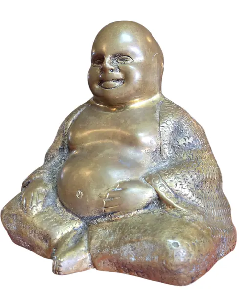 Foto de um(a) Estátua Buda em Bronze Maciço, da categoria de Escultura. Traga paz e sofisticação para o seu ambiente com este Buda em bronze. Uma peça pesada, com acabamento detalhado e pátina... Vendido no marketplace Trésors.