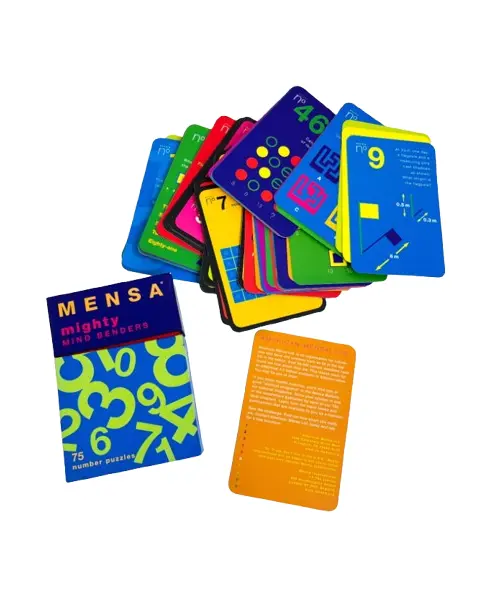 Foto de um(a) ​Cards em inglês com 75 desafios, da categoria de Jogos de cartas colecionáveis (TCG). Cards em inglês com 75 desafios numéricos. De 1995. Leves marcas de tempo e uso. Vendido no marketplace Trésors.