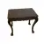Foto de um(a) Mesa Pata de Leão, da categoria de Mesas de centro. Mesa fabricada em madeira nobre. Os pés são entalhados com terminação em forma de pata de leão. Vendido no marketplace Trésors.