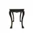 Foto de um(a) Mesa Pata de Leão, da categoria de Mesas de centro. Mesa fabricada em madeira nobre. Os pés são entalhados com terminação em forma de pata de leão. Mostrado de uma perspectiva diferente. Vendido no marketplace Trésors.