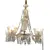 Foto de um(a) Lustre para 5 luzes em cristal francês Neoclássico, da categoria de Lustres. Magnífico e antigo lustre para 5 luzes em cristal francês, estilo "Neoclássico". Corpo com gomados diversos. Braços em "S"... Vendido no marketplace Trésors.