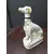 Foto de um(a) Escultura Portuguesa - Cachorro, da categoria de Escultura. Elaborada em Porcelana Portuguesa, esta escultura de um Cachorro Galgo exibe uma textura craquelada que lhe confere... Mostrado de uma perspectiva diferente. Vendido no marketplace Trésors.