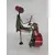 Foto de um(a) PAR DE ESCULTURAS MÚSICOS EM FERRO E SUCATA, da categoria de Escultura. Par de esculturas feitas por artista de Gana, em ferro e sucata representando músicos africanos. MEDE A: 40cm e 30cm L: 11cm... Mostrado de uma perspectiva diferente. Vendido no marketplace Trésors.