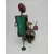 Foto de um(a) PAR DE ESCULTURAS MÚSICOS EM FERRO E SUCATA, da categoria de Escultura. Par de esculturas feitas por artista de Gana, em ferro e sucata representando músicos africanos. MEDE A: 40cm e 30cm L: 11cm... Mostrado de uma perspectiva diferente. Vendido no marketplace Trésors.