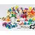 Foto de um(a) Lote Pokémon, da categoria de Brinquedos antigos. Kit de miniaturas Pokémon com personagens variados e possivelmente alguns repetidos. Mínimas marcas de uso. Em bom estado. Mostrado de uma perspectiva diferente. Vendido no marketplace Trésors.
