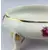 Foto de um(a) Porta-jóia Em Porcelana Velha Pedreira, da categoria de Cestos e Caixas. Porta-jóias em porcelana branca Velha Pedreira lateral com flor rosa e na parte de cima com figura de castelo. Mede 5cm... Mostrado de uma perspectiva diferente. Vendido no marketplace Trésors.